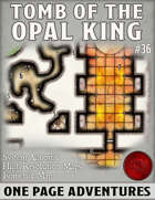 Tomb of the Opal King - One Page Adventure