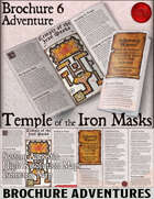 Brochure Adventure 6 - Temple of the Iron Masks