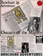 Brochure Adventure 25 - Ossuary of the Mighty