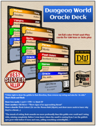 Dungeon World Oracle Deck