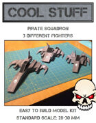 Pirate Squadron Paper Model