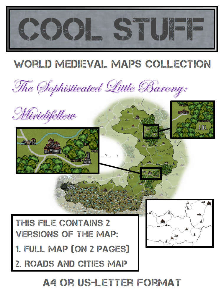 Coldstream Medeval Map Medieval map 13: Miridifellow - CoolStuff | Medieval Maps Collection ...