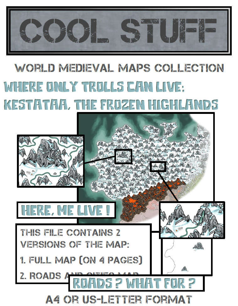 Coldstream Medeval Map Medieval map 21: Kestataa - CoolStuff | Medieval Maps Collection ...
