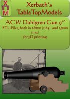 ACW Dahlgren Gun 9in