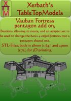 Vauban Fortress extension pentagonal star