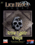 The Last Tomb: Expert Series 1