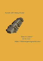 Stars & Lasers!! UEF Heavy Cruiser