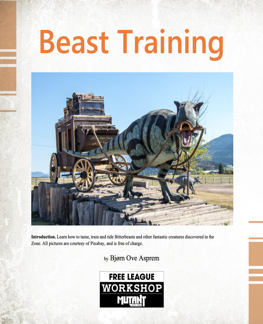 MYZ Beast Training