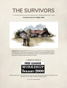 The Survivors - A Scenario Site for Twilight: 2000