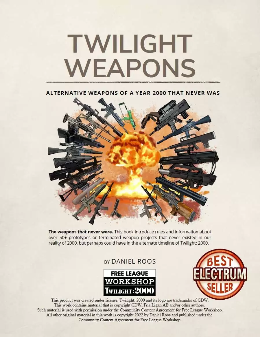 Twilight Weapons - Free League Publishing | Free League Work Shop 