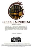 Goods & Sundries I - Expanded Equipment