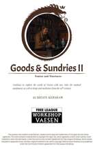Goods & Sundries II - Tonics and Tinctures