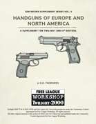 Handguns of Europe and North America