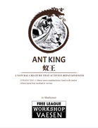 Ant King（YiWang）——A Chinese Jingguai for Vaesen