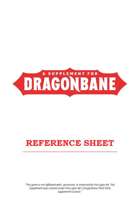 DRAGONBANE Reference Sheet