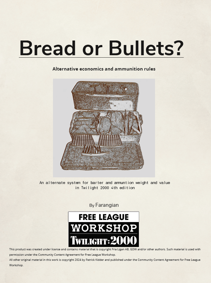 Bread or bullets? - Free League Publishing | Free League Work Shop