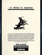 100 Goblins for Symbaroum