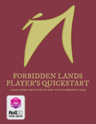 Forbidden Lands Player's Quickstart (PDF/Roll20) [BUNDLE]