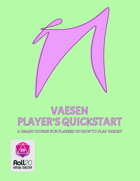 Vaesen Player's Quickstart (PDF/Roll20) [BUNDLE]