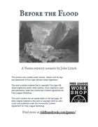 Before the Flood