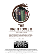 The Right Tools II - Occult Equipment for Vaesen