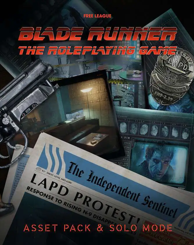 Blade Runner RPG Asset Pack & Solo Mode