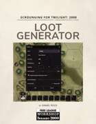 Loot Generator for Twilight: 2000