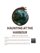 Haunting at the harbour