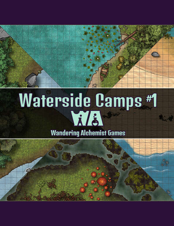 Waterside Camps #1 (Roll20) - Wandering Alchemist Games | DriveThruRPG