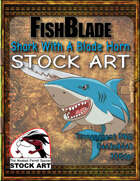 FishBlade Stock Art - Shark With a Blade Horn