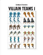 Cardboard Characters - Master Villains