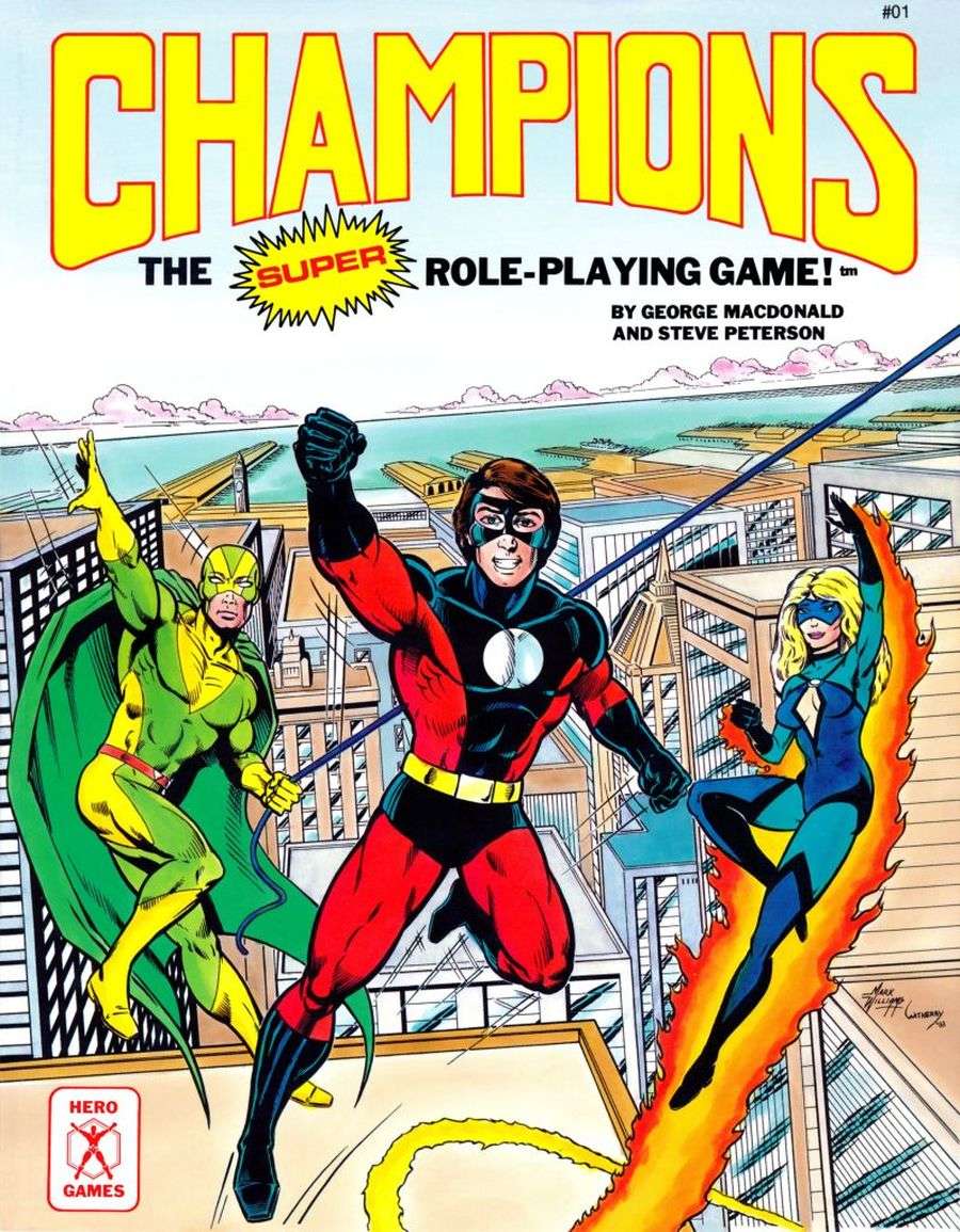 Champions: The Super Hero Role Playing Game (3rd Edition🦏 Experimente a ...