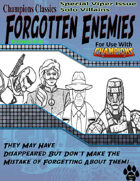 Forgotten Enemies #6 - Viper Special Issue - Solo Villains