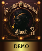 Digital Character Sheet 3 Demo
