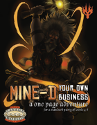 Mine-d Your Own Business for Savage Worlds