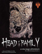 Head Of The Family: A One Page Adventure for 3.5 Edition