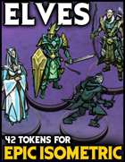 Epic Isometric Elves Token Pack