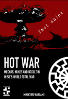 HOT WAR - mechas, nukes and occult in in 50´s world total war - Fast Rules