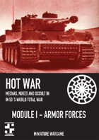 Hotwar - Module I - Armor Rules