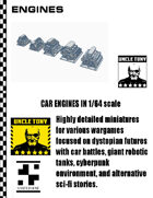 Engines 1/64 for Car Combat Games