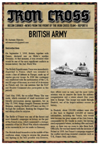 British Army for Iron Cross