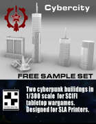 Cyberpunk Buildings - SET II