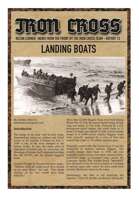Landing Boats Rules for Iron Cross
