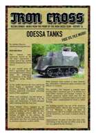 Odessa Tanks for Iron Cross
