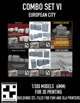 Combo set VI - European City