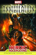 Marvel Heroic Roleplaying: Annihilation Event Book (Premium Edition)