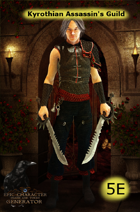 Kyrothian Assassins Guild (5E)