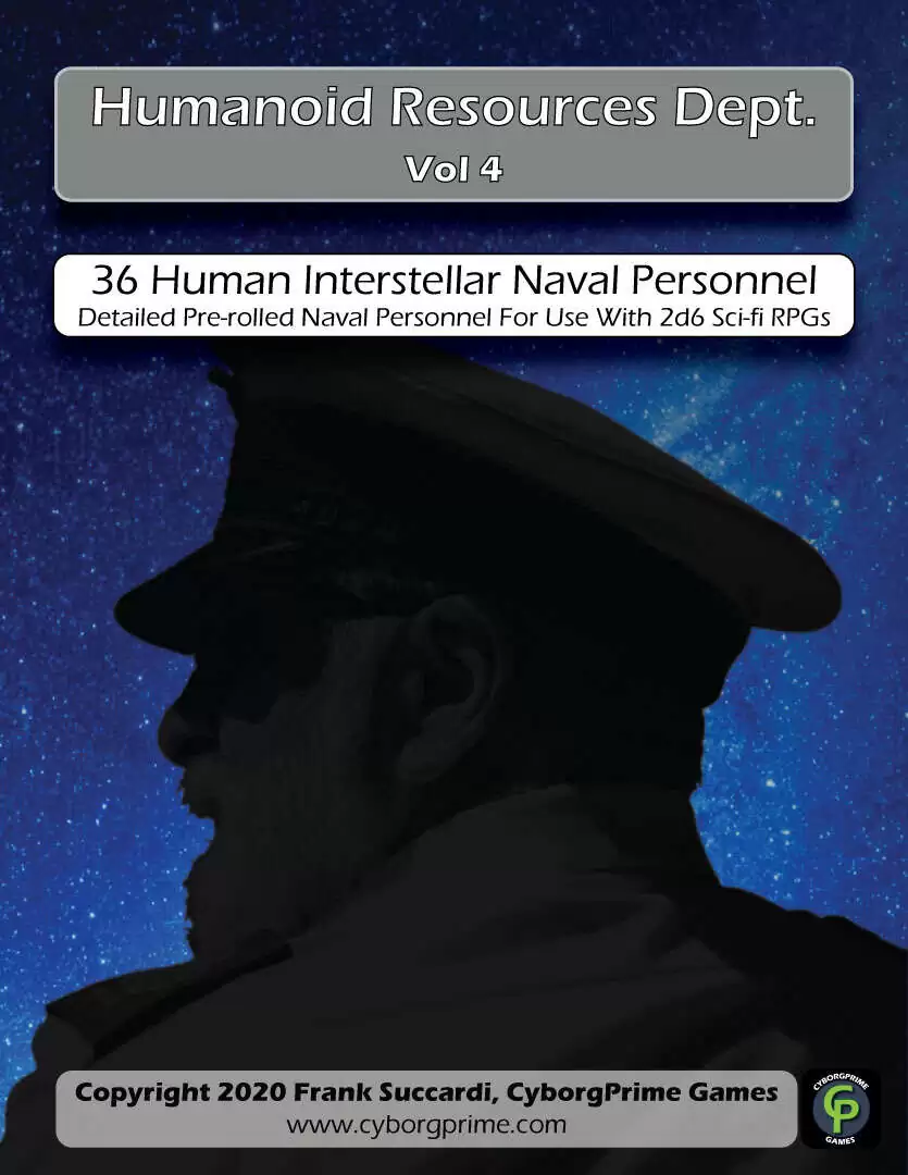 Humanoid Resources Dept. Vol 4: 36 Human Interstellar Naval Personnel cover