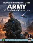 Humanoid Resources Dept: Army (Expanded Edition)