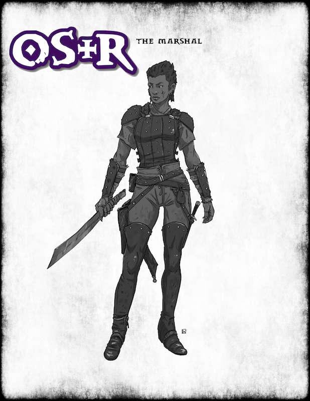 The Marshal (O,S,+R New Class) - The Rune^Forge | DriveThruRPG